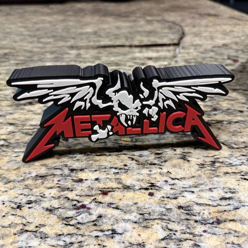 Metallica logo decoration like new