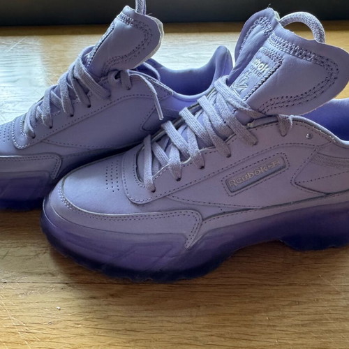 Reebok Sport X Cardi B Club C sneakers like new, size 38.5, purple