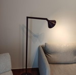 Burgundy lamp