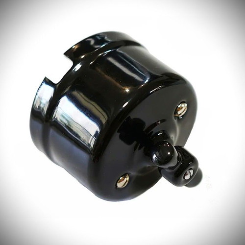 Porcelain wall power switch 6A 220V new retro 1930s style