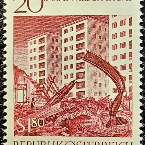 Austria 1965 stamp set mint condition