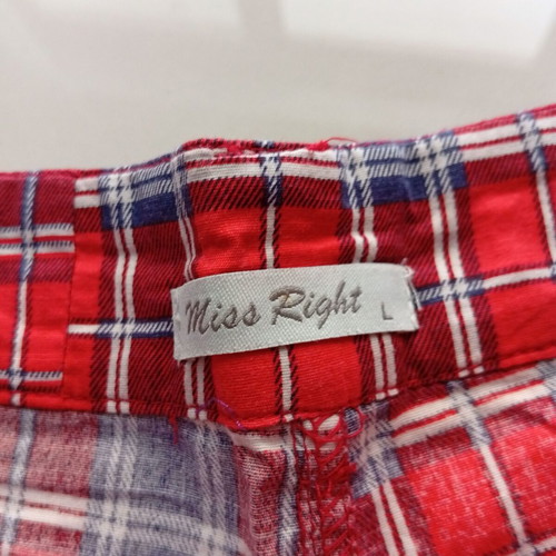 Shorts like new, size L 40 12, plaid pattern