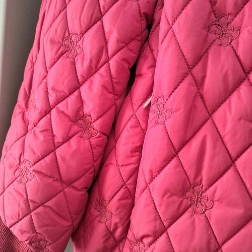 Guess women's jacket in burgundy, like new, size M