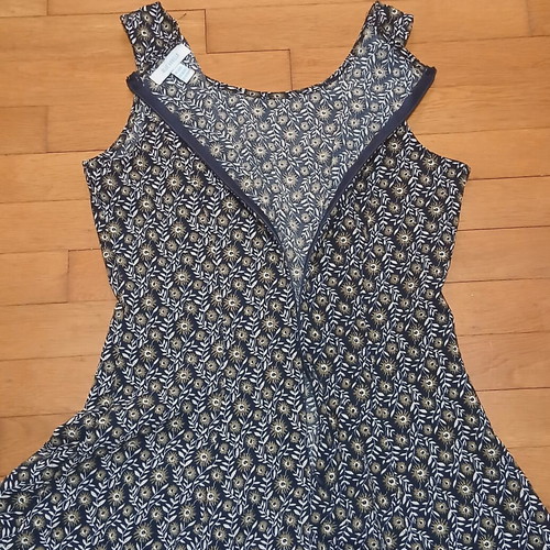 Blue Vanilla floral print A dress size XS like new