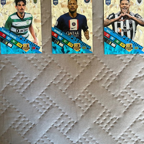 Limited edition premium Neymar, Hulk & Trincao cards new