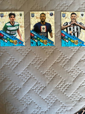 Limited edition premium Neymar, Hulk & Trincao cards new