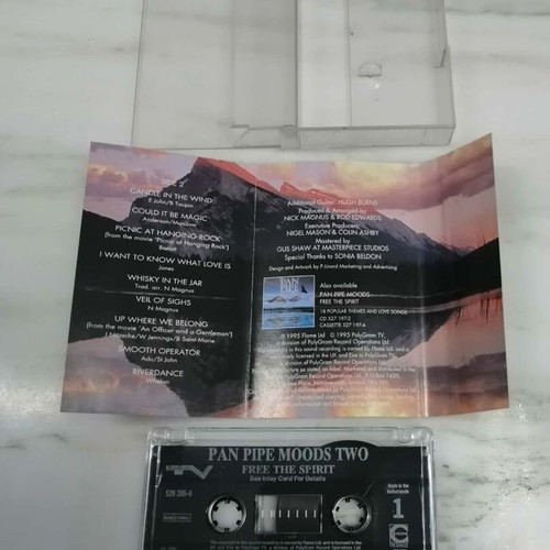 Free the Spirit Pan Pipe Moods Two cassette tape, 1995