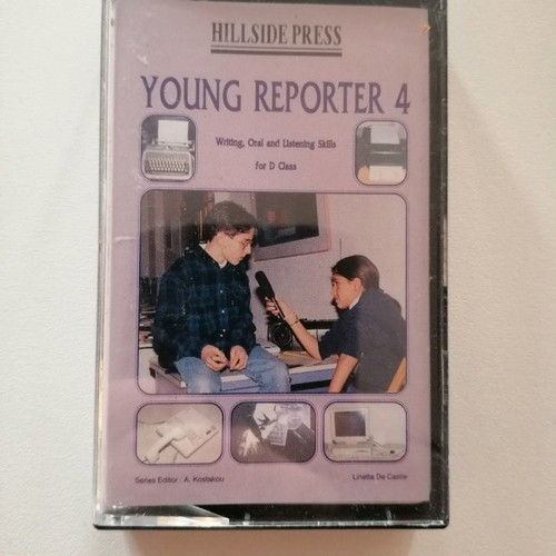 Vintage educational cassette used Hillside Press Young Reporter 4