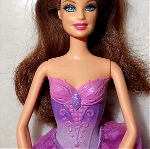 Η Barbie με τις μαγικές πουέντ κούκλα μωβ μπαλαρίνα