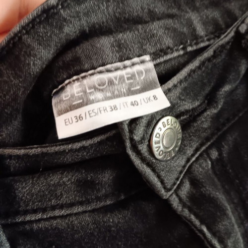 Women's pants used, size S, black