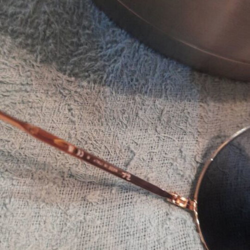 Ray Ban RB 3565 Jack sunglasses like new, unisex, gold metal frame