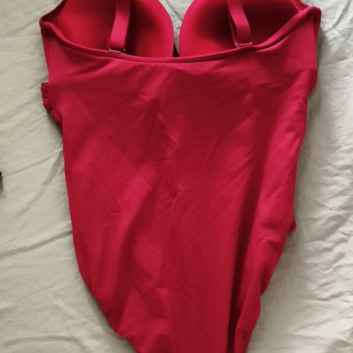 Swimsuit size L, like new, red