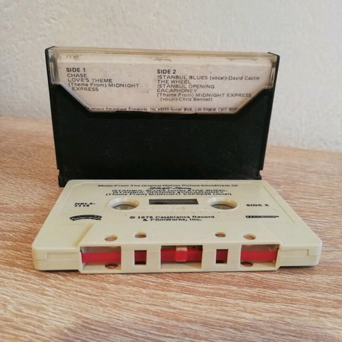 Cassette soundtrack Midnight Express 1978 Giorgio Moroder used
