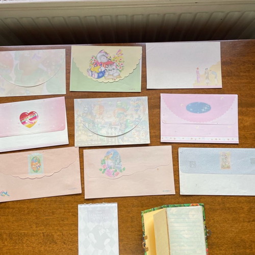 Letters used, pack from the 90s decade