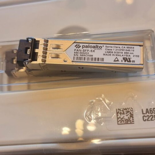 Palo Alto 10GBASE-SX SFP+ Transceiver new PAN-SFP-SX