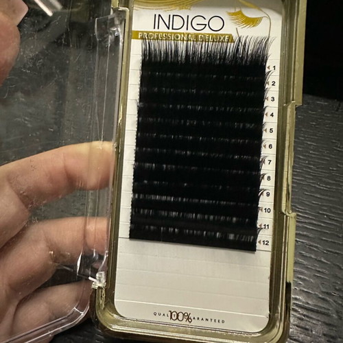 Eyelash extensions Curve D 0.05 15mm like new, 12 rows