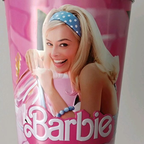 Barbie Pop Corn Bucket collectible new
