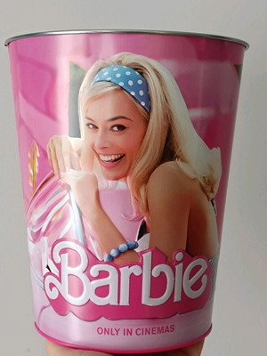 Barbie Pop Corn Bucket collectible new