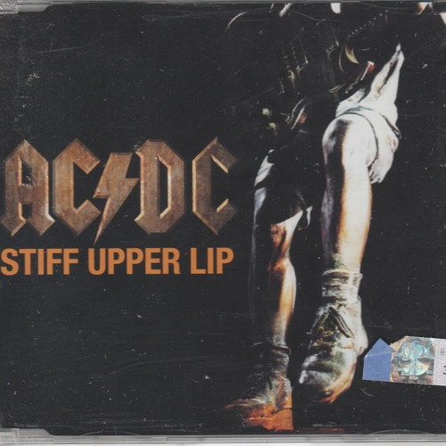 ACDC Stiff Upper Lip CD used, rock