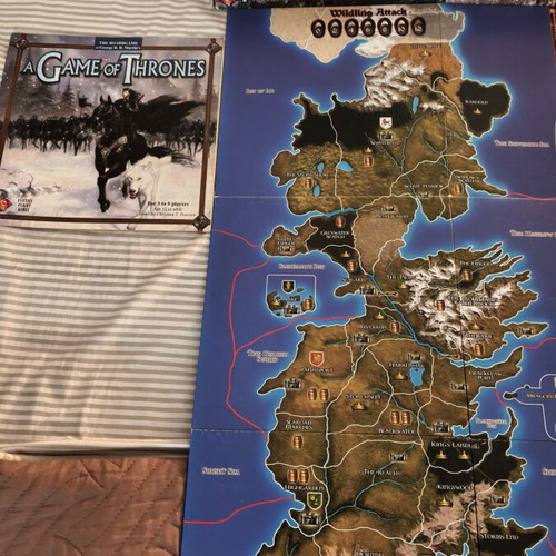 Game of Thrones 1st Edition Board Game used, complete