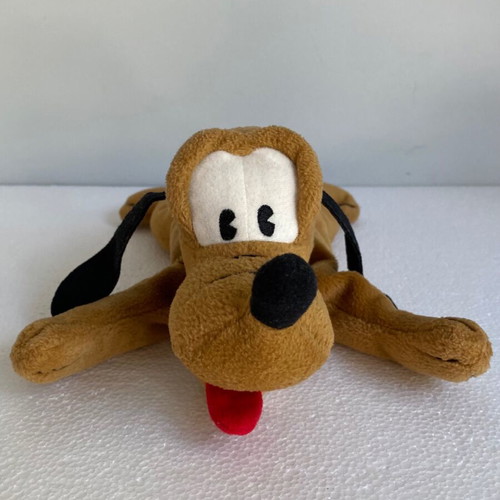 Disney Pluto vintage plush beanbag toy 1997 used