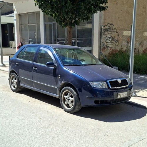 Skoda Fabia 1.4 used, blue, manual, coupe 2002