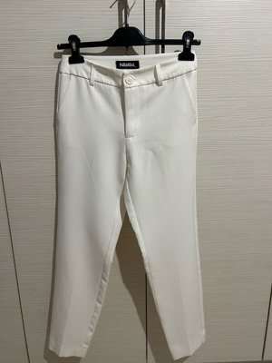 Paranoia white fabric pants like new, size S 36 8