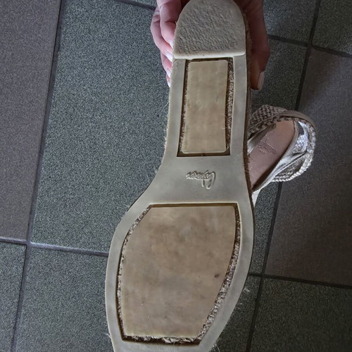 Castañer espadrilles used, beige, size 41, Carina 6 002