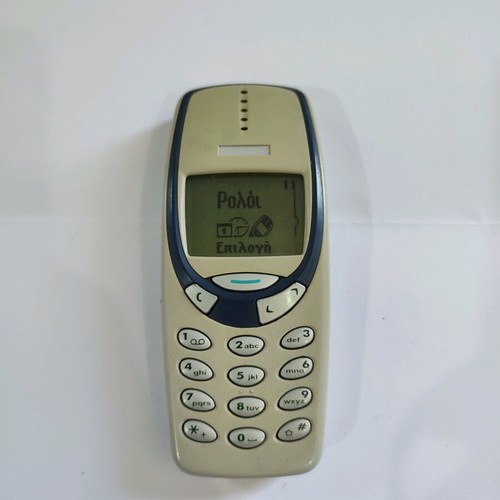Nokia 3330 Classic Phone used, vintage brick with buttons