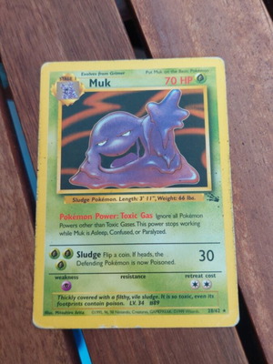 Muk (FO 28) Pokemon card used