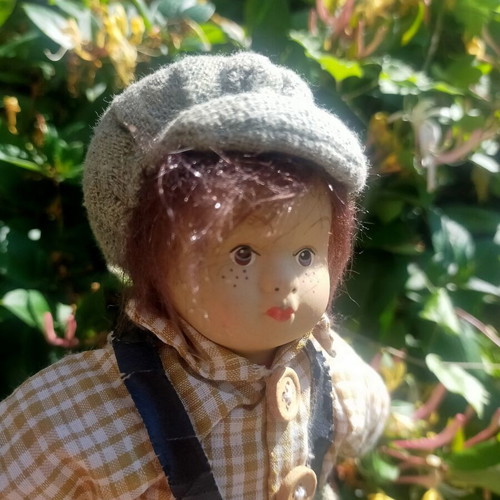 Little boy doll used collection