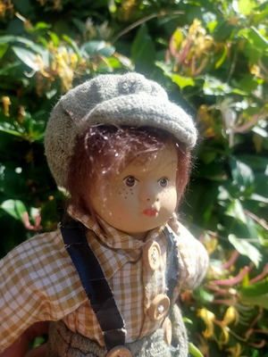 Little boy doll used collection