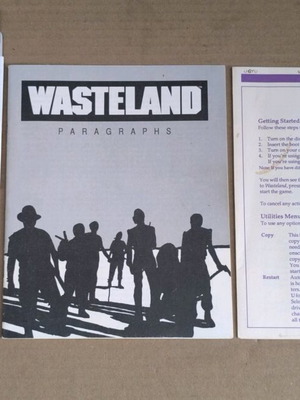 Wasteland Commodore Disk like new, no box