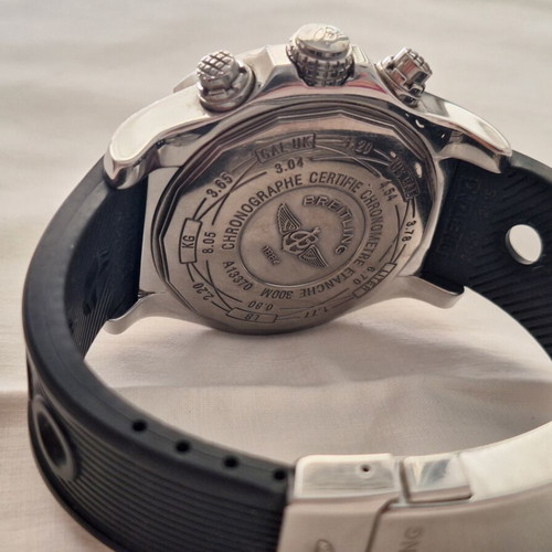 Breitling Super Avenger Chronograph watch like new, full set