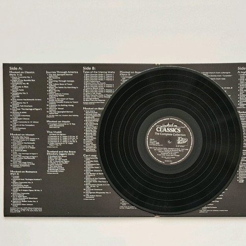 Hooked On Classics double vinyl record like new, 1990 collection