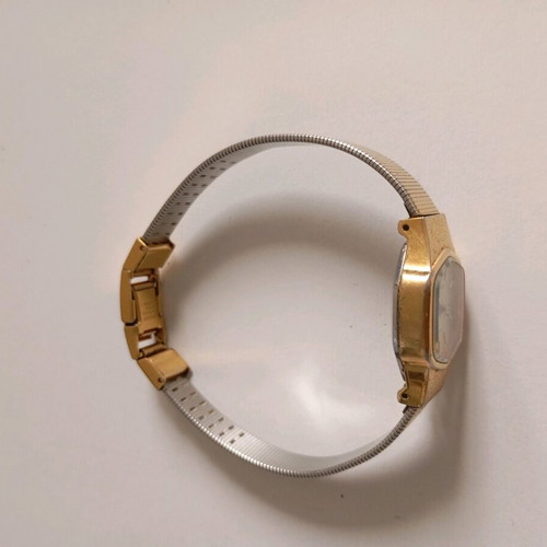 Orient vintage women's watch used, gold color, needs repair