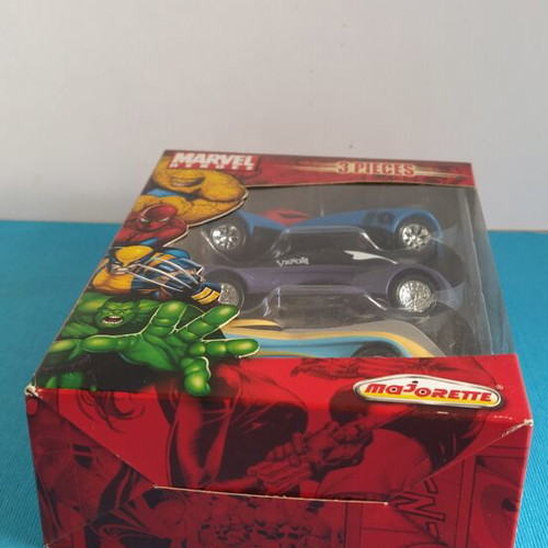 Majorette Marvel Heroes toy cars new, pack of 3