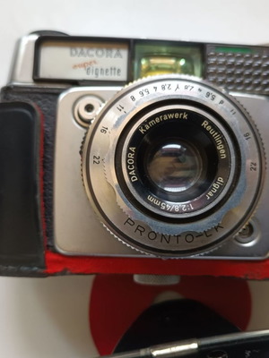 Κάμερα Dacora 35 mm μεταχειρισμένη με θήκη, γερμανική