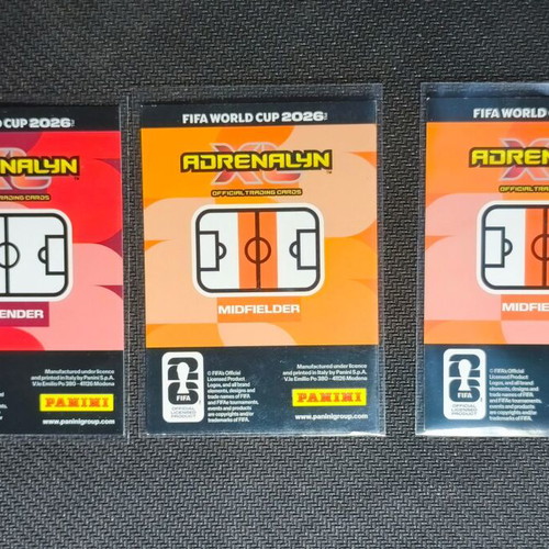 Scotland Lot of 3 Panini Adrenalyn XL Cards like new