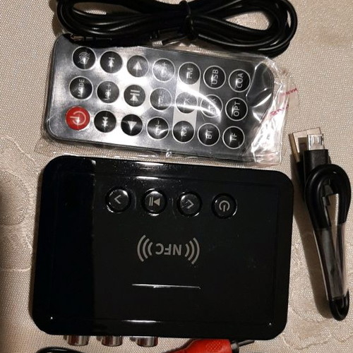 Bluetooth adapter with remote control and display new