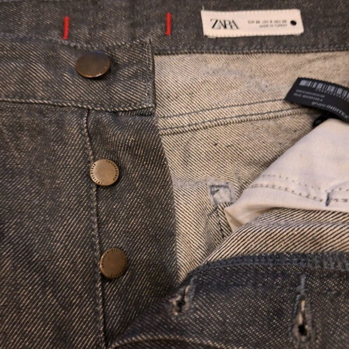 Grey Zara denim pants like new, size M 38 10