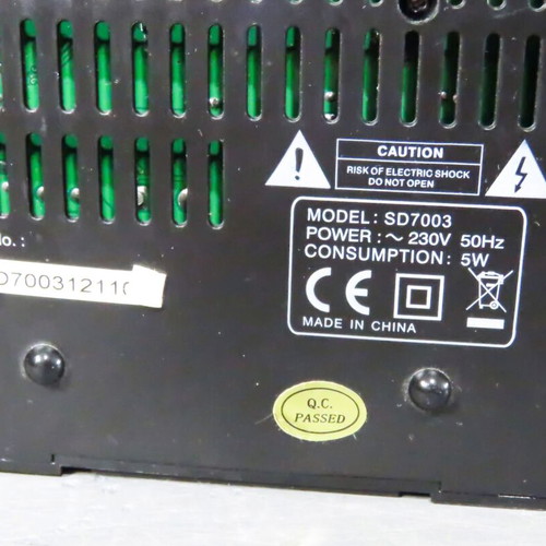 Telemax SD 7003 SD receiver used without remote control
