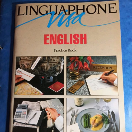 Linguaphone English practice book like new