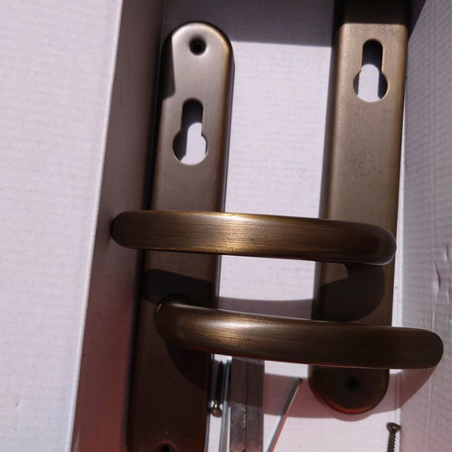 Conset C605 S73 door handle set of 2 matte antique new