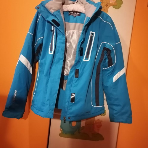 Admiral ski jacket women's size M like new, gray and blue