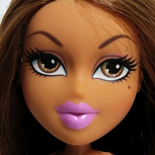 Bratz Sleepover Spa Yasmin 2015 reboot doll used with flaws