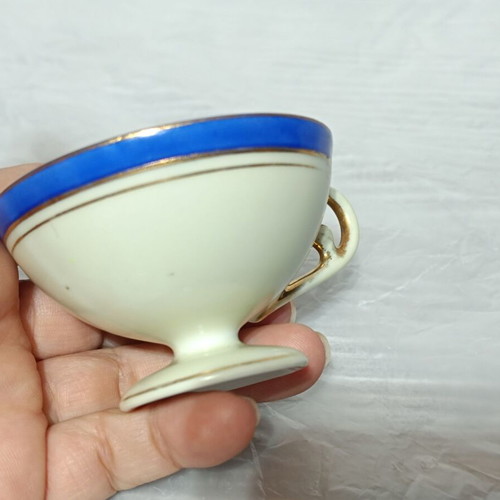 Κούπα Crown L Oscar Schlegelmilch μεταχειρισμένη, σήμανση ca. 1900-1957