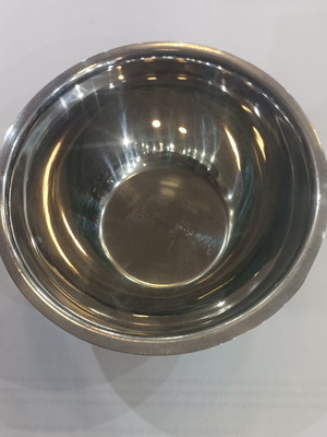 Shaving bowl inox new