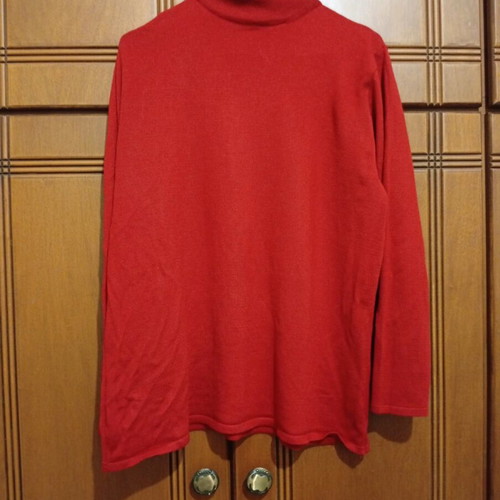 Women's sweater Leggenda like new, dark red, one size