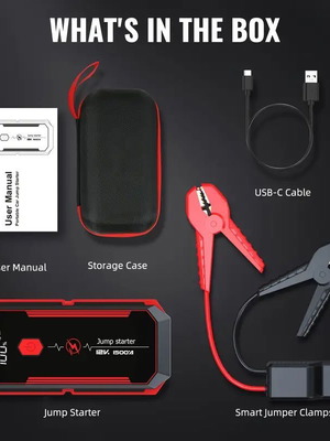 Car battery jump starter new